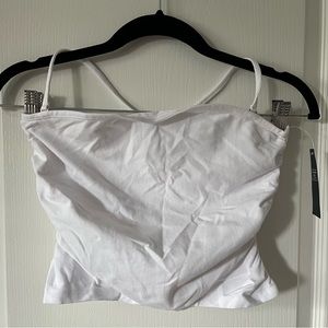 Abercrombie White Tube Top M